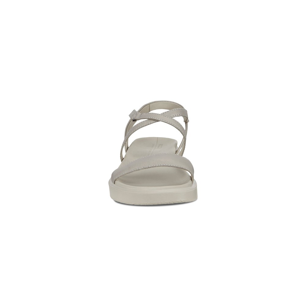 ECCO Womens Sandals White - Flowt Lx - UAW-485912